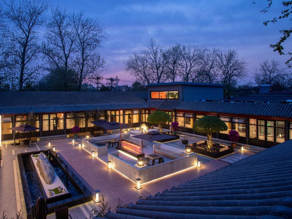 Yunju Hotel Beijing Yonghe Palace Guijie Siheyuan エクステリア 写真
