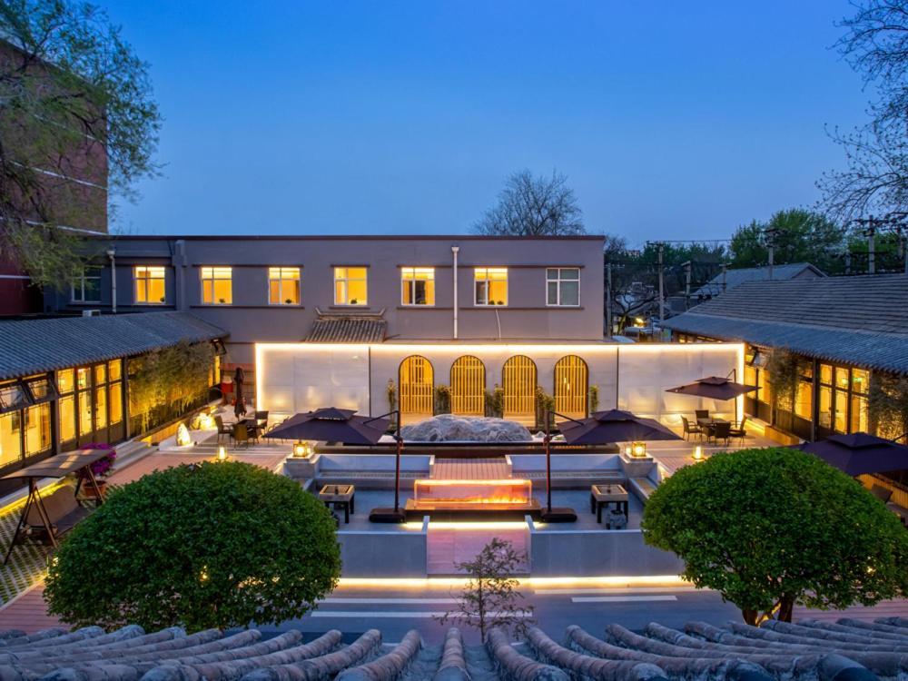 Yunju Hotel Beijing Yonghe Palace Guijie Siheyuan エクステリア 写真