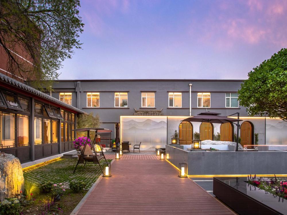 Yunju Hotel Beijing Yonghe Palace Guijie Siheyuan エクステリア 写真